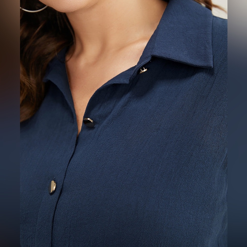 BloomChic Sleeveless Button Up Dress - Picture 5 of 9